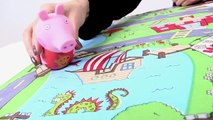 Свинка Пеппа делает Самолет из бумаги. Игры для детей.