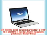 ASUS 90NB00U9-M12320 - Portátil de 15.6 (Intel Core i3-3217U 4 GB de RAM 500 GB de disco duro