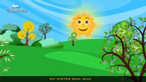 Edewcate english rhymes | Mr Sun Sun Mister Golden Sun Nursery Rhyme