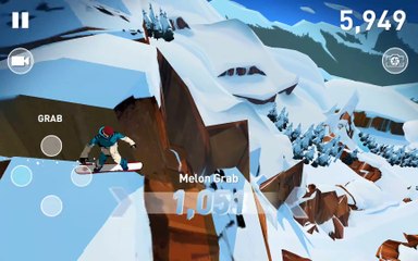 Snowboarding The Fourth Phase - Android gameplay PlayRawNow