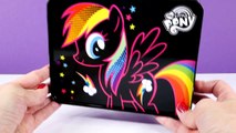 MY LITTLE PONY Color and Play MLP Tin Activity Set Pinkie Pie Rainbow Dash Coloring by DCT