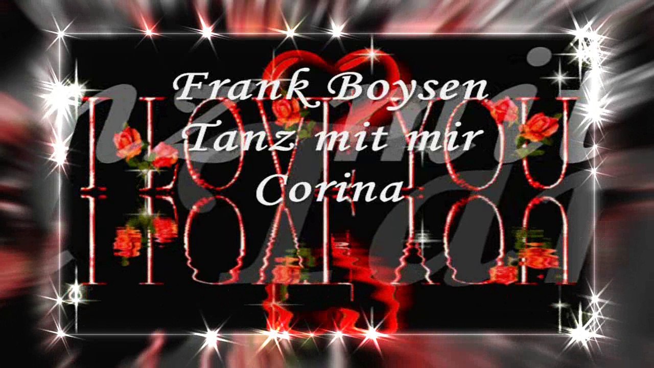 Frank Boysen - Tanz mit mir Corina - Coverversion - Paldauer