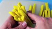 Play Doh McDonalds Fries How To Tutorial Play Dough McDonalds French Fries with 2 cans of Play-Doh
