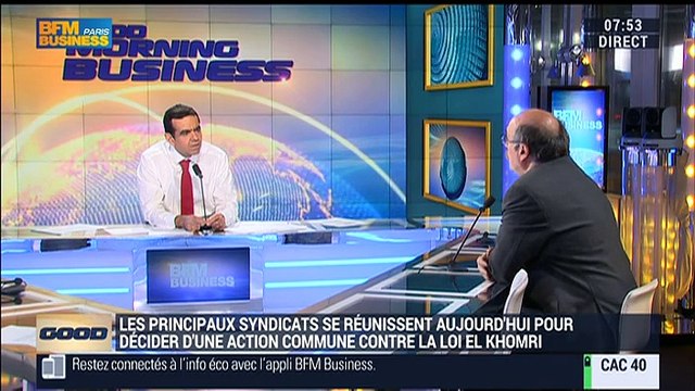 Loi El Khomri: Les syndicats veulent un dispositif qui soit équilibré , Luc Bérille - 23/02