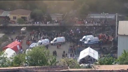 Soma'dan maden faciası: Tepeden görünüm