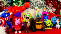 Santas Toy Bag - Big Hero 6 Disney Frozen Peppa Pig Super Hero Captain America Christmas
