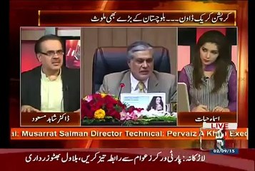 Dr  Shahid Masood Telling How Ishaq Dar Was Going to Become Prime Minister of Pakistan