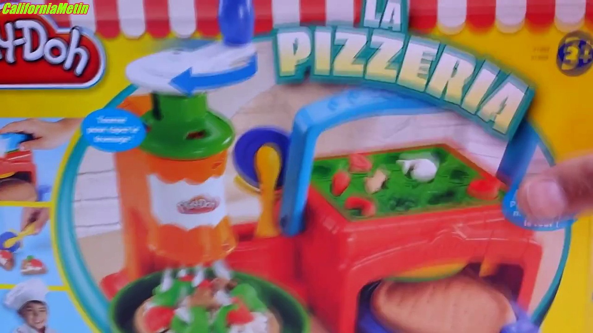 Play Doh Twirl N Top Pizza Shop Pizzeria Pizza Maker 