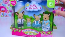 Sylvanian Families Calico Critters Deer Family go to the Doctor Setup Review Play - Kids Toys