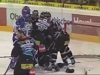 VSVBWL Goalies fight