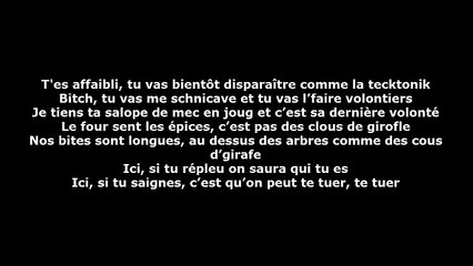 Kaaris - Tieks ׃׃ Double Fuck (paroles+lyrics)
