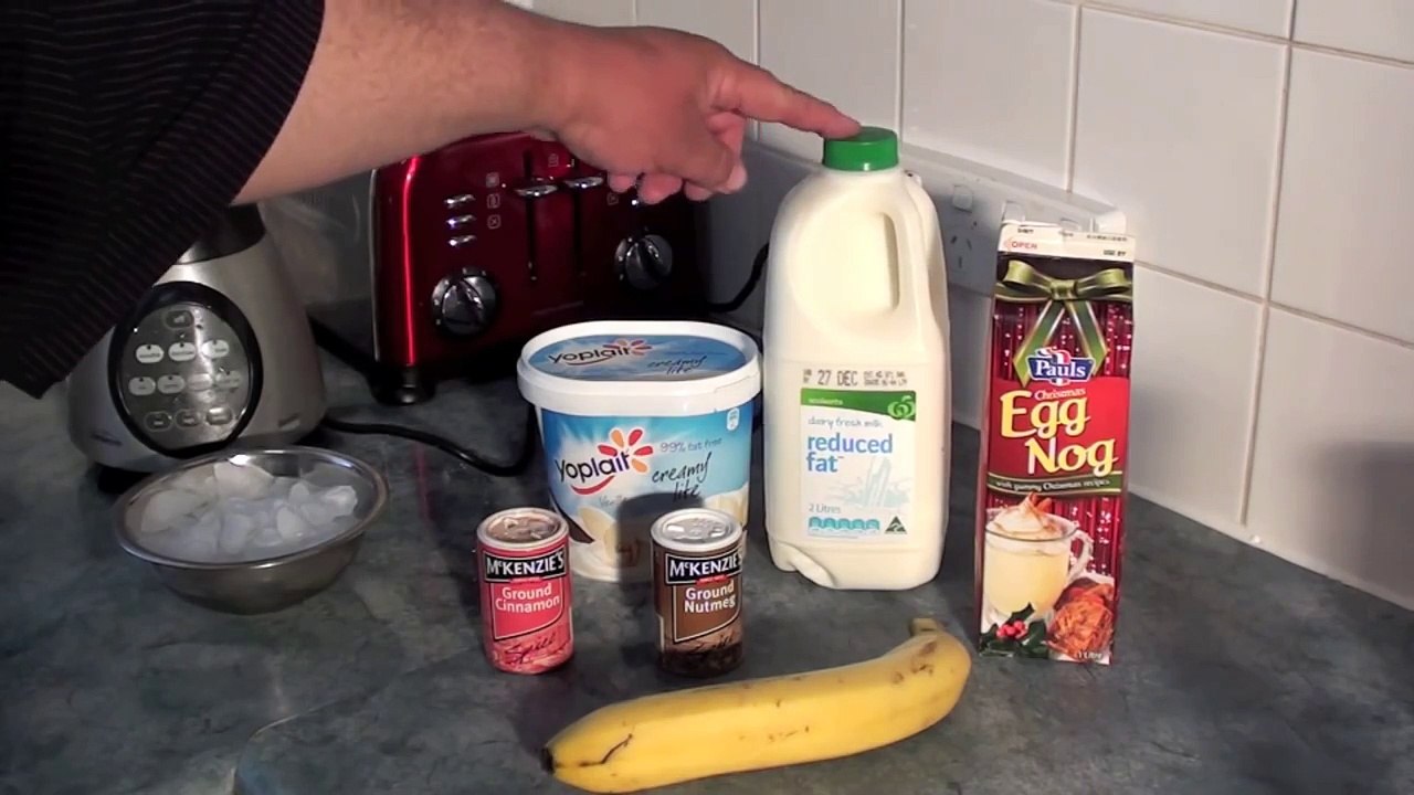 Eggnog Smoothie - Recipe