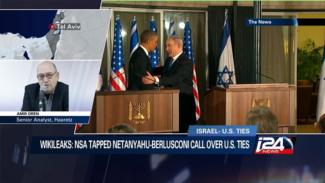 Wikileaks : NSA tapped Netanyahu-Berlusconi call over U.S. ties