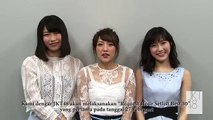 AKB48 Sends Greetings for JKT48 Request Hour 2016