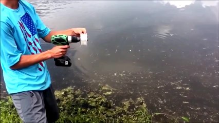 рыбалка на  шуруповерт