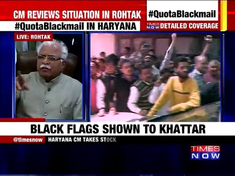 Jat Protest Is A Political Conspiracy Claims Haryana CM Khattar