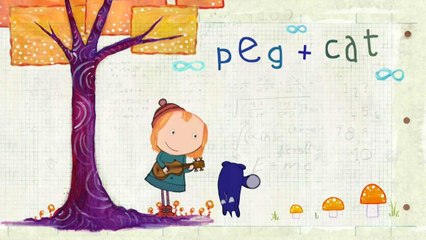 Peg + Cat S01 - EP7 The Parade Problem - The Halloween Problem / EP8 The Dinosaur Problem - The Beethoven Problem [HD]