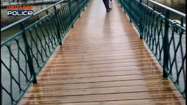 Des policiers Quimpérois sauvent une femme de la noyade