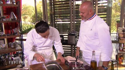 Philippe Etchebest met la pression sur Pierre Meneau...