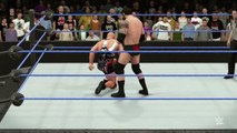 WWE 2K16 wade barret v kurt angle