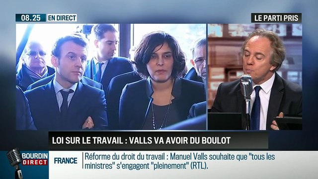 Le parti pris d'Hervé Gattegno: La Réforme du droit de travail sera-t-elle votée en Conseil des ministres ? - 23/02