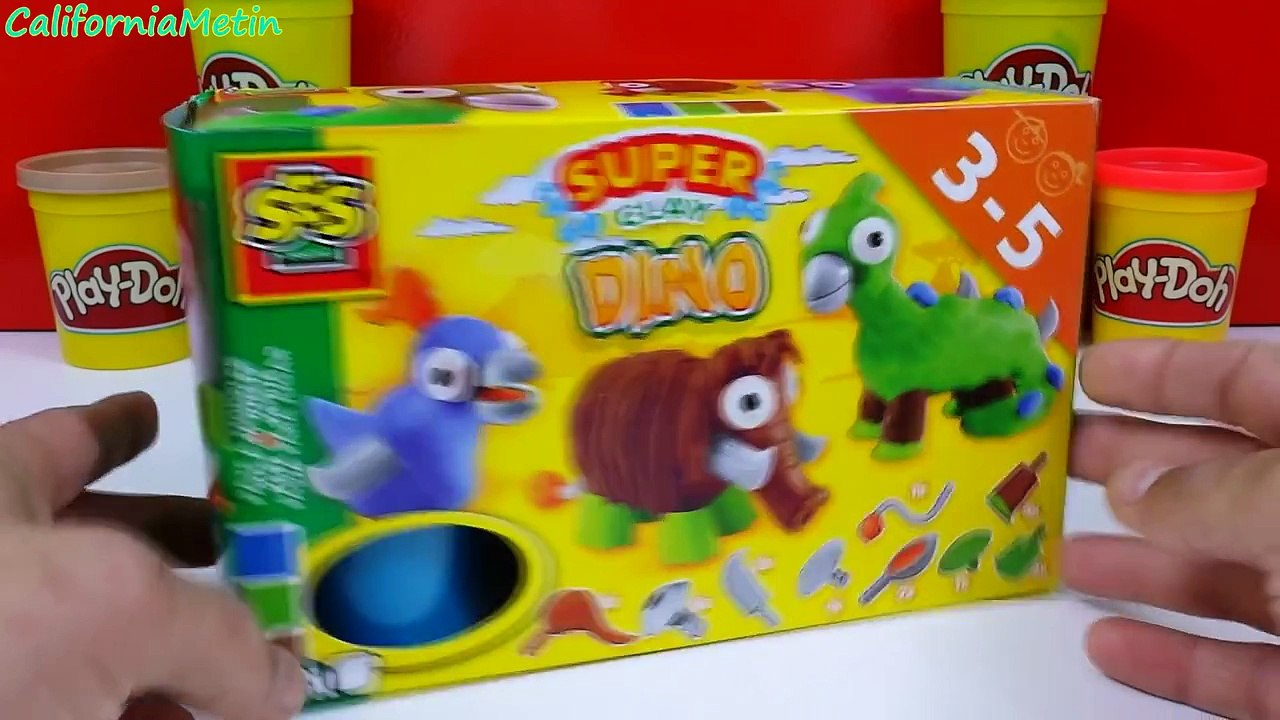 Super Clay Dino How To Make Dino Whith Play Doh