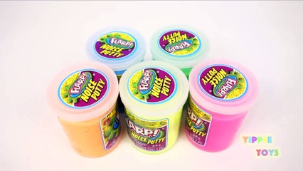 Learn Colors For Kids Children Toddlers with Slime