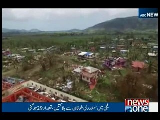 Fiji Cyclone death toll reaches 29 after island leveled