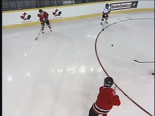 Ice Session #1 Drill 3 Stn 2 Pairs Passing