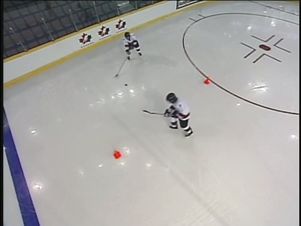 Ice Session 2 Drill 2 Stn 4 Figure 8 passing