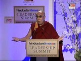 Dalai Lama Speech | Hindustan Times Leadership Summit 2012