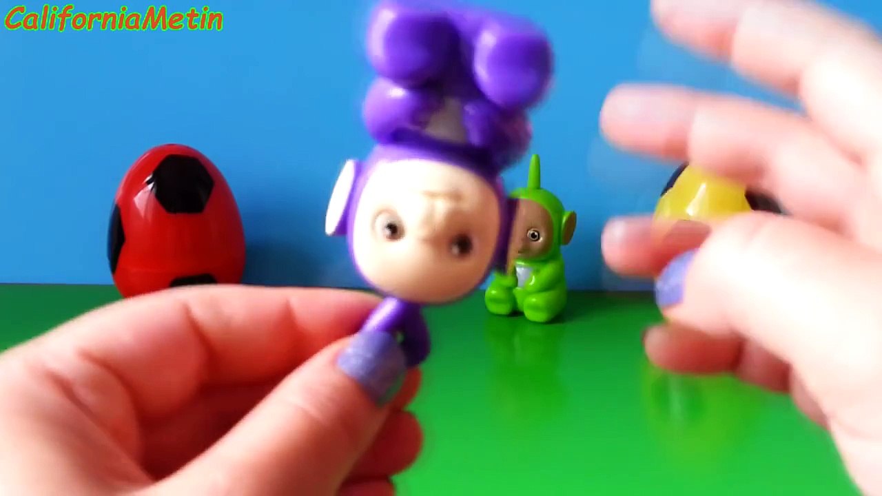 4 Surprise Eggs Teletubbies Toys