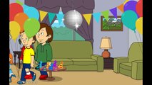 Caillou Misbehaves at Rosies Birthday