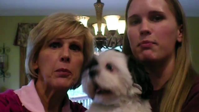 When your dog sings happy birthday with family