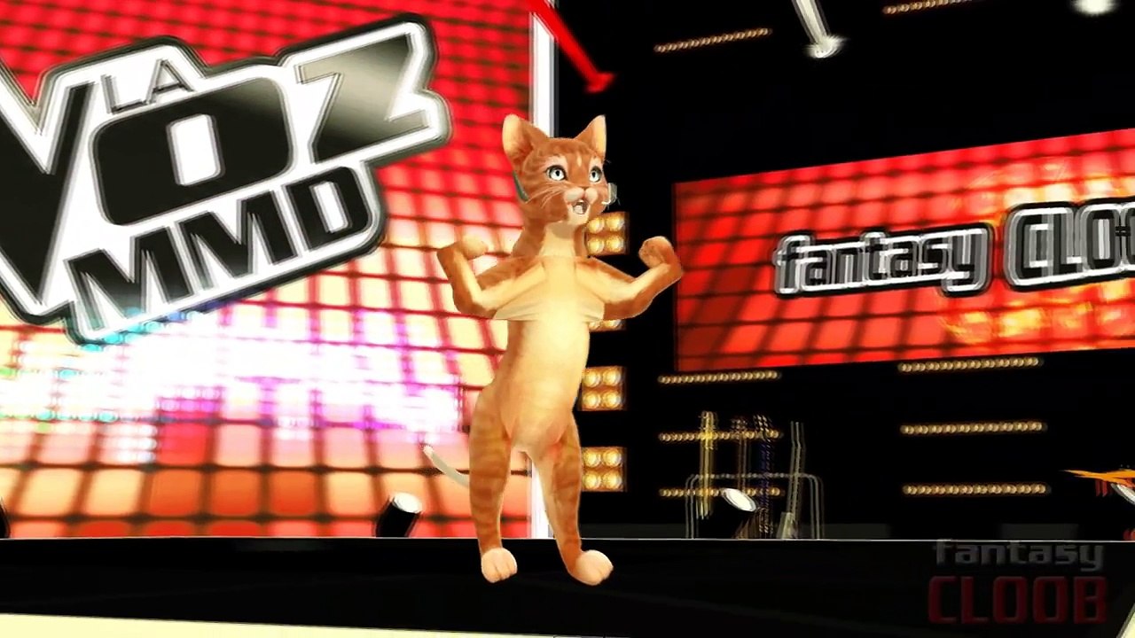 Kitty sings «Roar» La Voz MMD | Blind Auditions (sub eng)