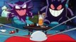 Gastly, Haunter and Gengar having fun