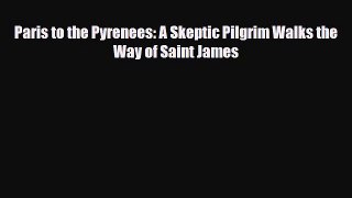 PDF Paris to the Pyrenees: A Skeptic Pilgrim Walks the Way of Saint James Read Online