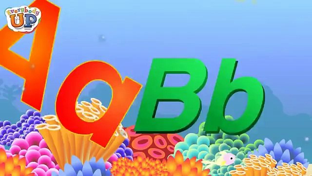 Поем английский алфавит, учим буквы английского алфавита!