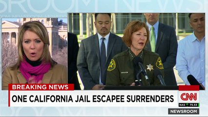 Escaped California inmate turns himself in