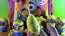 Minions Suprise Backpack! Minions Movie Toys Blind Bags Shopkins Crayola Color Wonder ! FUN!