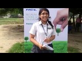 Students from Father Agnel School, Noida on benefits of plantation