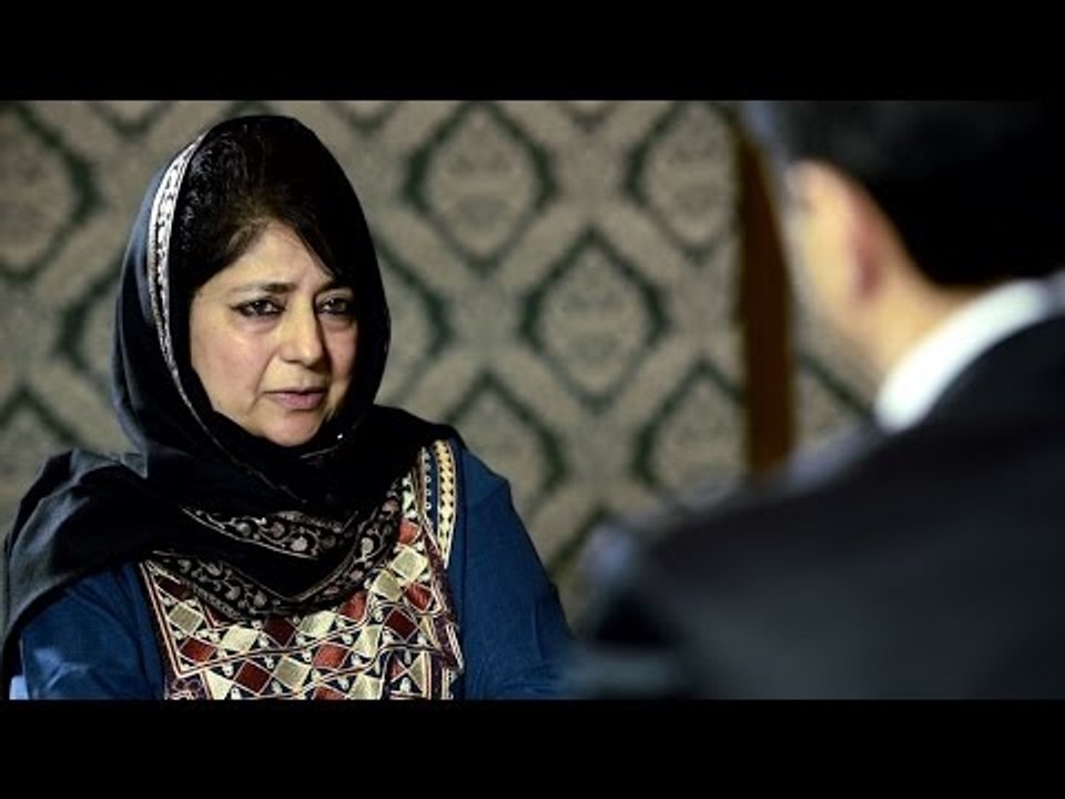 Mehbooba Mufti on PDP-BJP Alliance | My father staked his political career