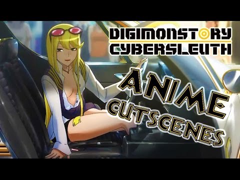 Digimon Story Cyber Sleuth Movie | All Anime Cutscenes + Ending (PS4, VITA)