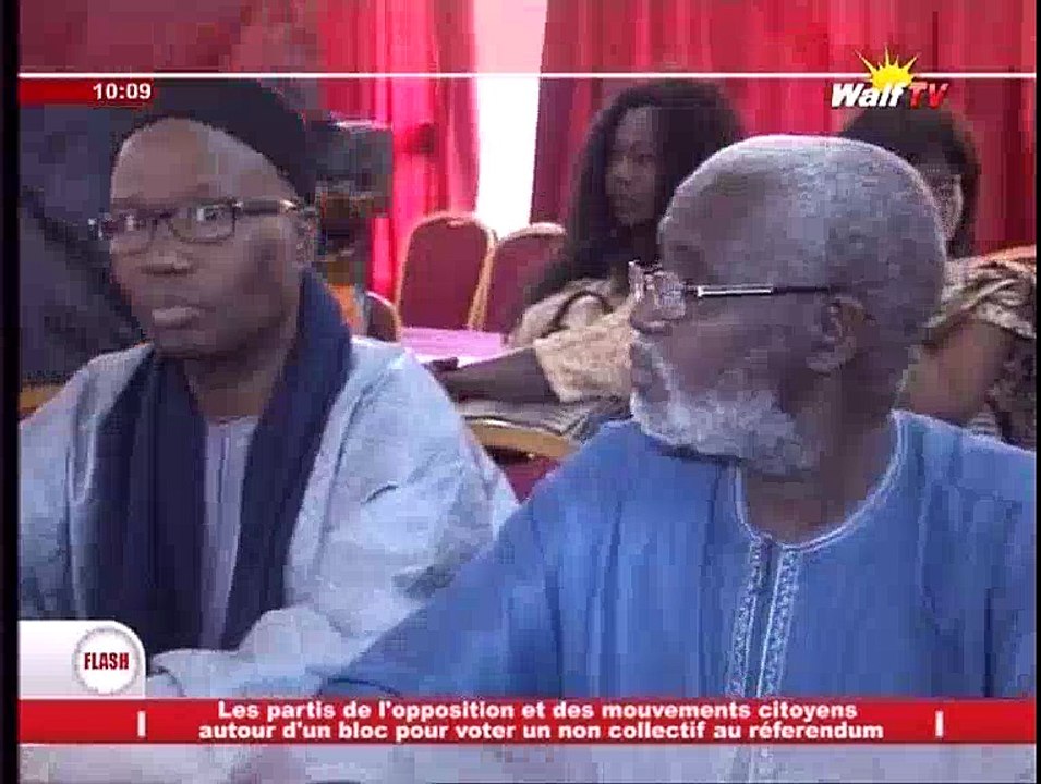 Les partis de l'opposition et des mouvements citoyens autour d'un bloc pour voter un "NON" collectif au réferendum