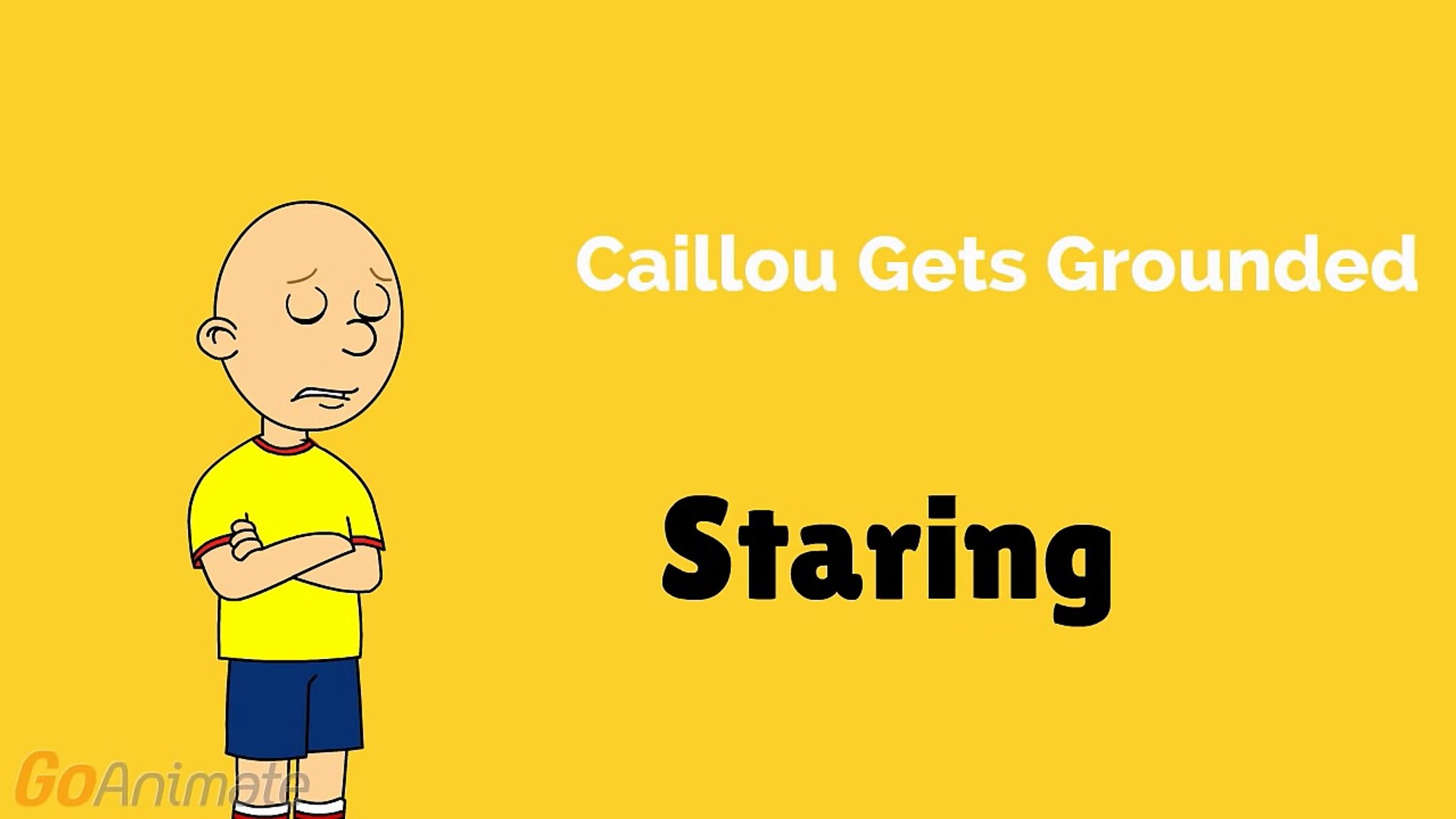 Caillou Gets Grounded Into - 