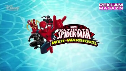 Örümcek Adam Web Slingers Ağ Füzeleri Reklamı