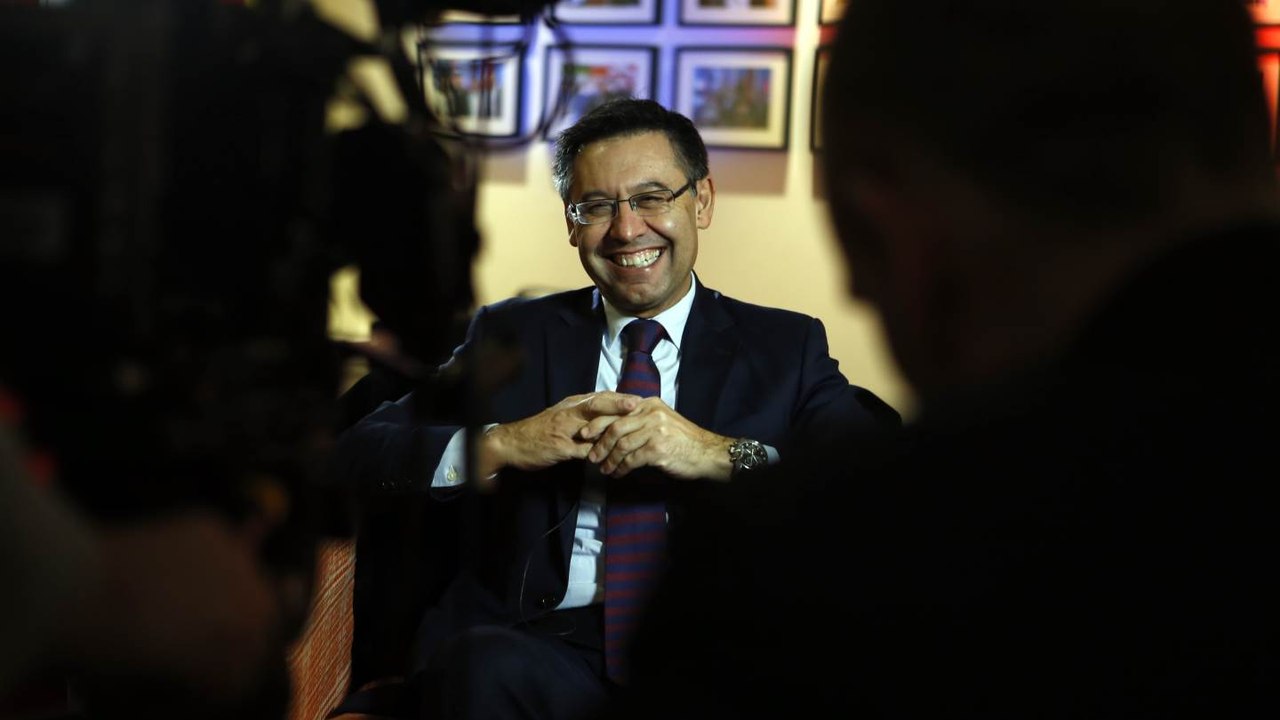 Bartomeu visits BBC Broadcasting House
