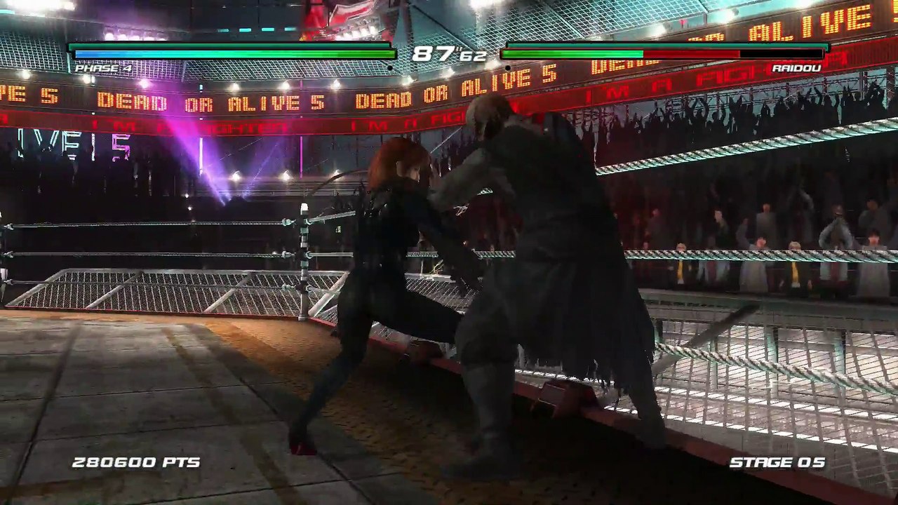 DEAD OR ALIVE 5 LAST ROUND PS4 ARCADE TAG ROOKIE & EASY - HELENA & PHASE 04 NAKED