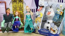 FROZEN Do You Want To Build A Snowman Toy! Play Doh Olaf Switch Em Up & Elsa and Anna DisneyCarToys
