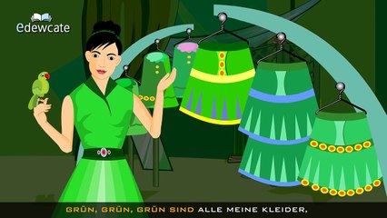 Edewcate International Rhymes - Grun Grun Grun - German nursery rhyme